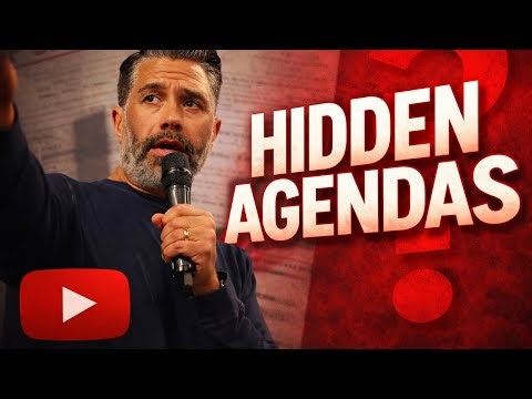 Hidden agendas…I declared this on September 12, 2025—and I’ll say it again: Let the Word speak.