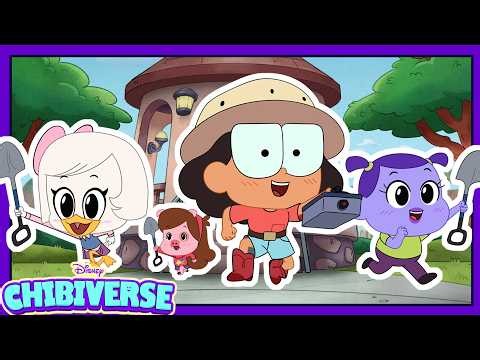 Webby, Andromeda, and Pliny Must Save the Chibiverse! 🥹🌎 | Chibiverse | Disney Channel