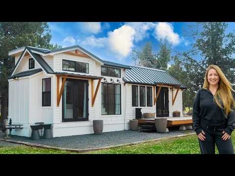GORGEOUS Luxury Tiny House | What Defines a Luxury Tiny Home? Worth It?