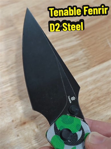 Top Liner Lock Tenable Feneir D2 Steel Folding Pocket Knife #knife #knives #edc #edcgear #campinggear