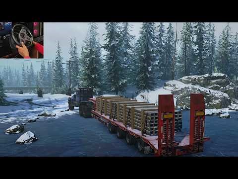 Snow Runner Gameplay- Pipe Line Repair !