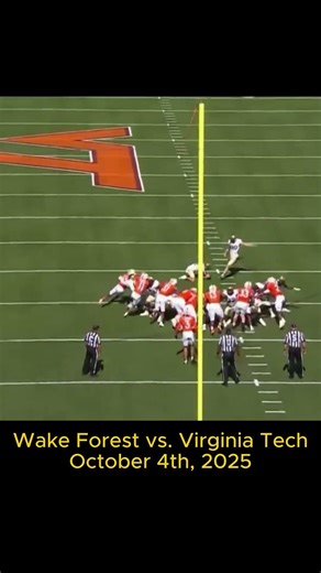 Wake Forest vs. Virginia Tech - October 4th, 2025