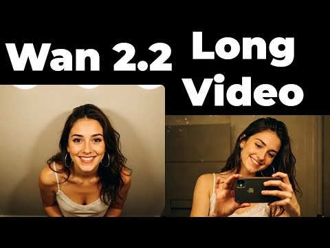 Wan 2.2 Long Video Tutorial | Multipart Workflow + GGUF for Low VRAM