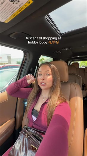 Tuscan fall shopping at Hobby Lobby — 40% off finds