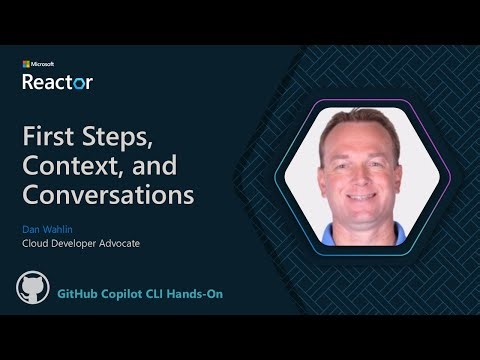 GitHub Copilot CLI Hands-On: First Steps, Context, and Conversations