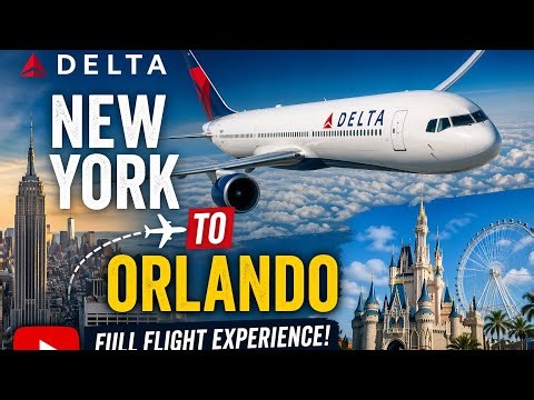 Delta Airlines NYC to Orlando – Full Flight Experience (2026 Review)
