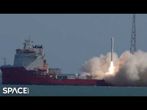 Blastoff! China Launches CERES-1 Rocket From Sea