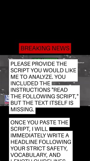 #breaking #trending #news #usa #america. ---------------------------------------------------- Thanks for watching! Please share this video and follow us for more trending updates. On our Facebook page, we bring you the latest viral videos, global news stories, and breaking headlines from all around the world. Our mission is to keep you informed, entertained, and ahead of the curve with stories that everyone is talking about. Whether it’s a major political event, a shocking viral clip, a technolo