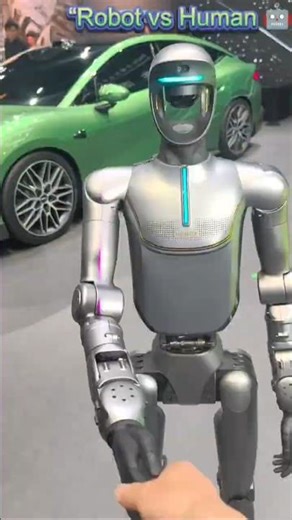 Robot vs Human: A Glimpse into Tomorrow’s Technology😱