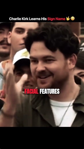 Charlie Kirk Learns Sign Language LIVE 🤯