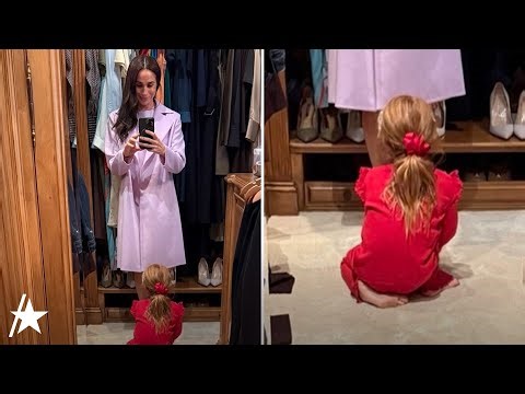 Meghan Markle Shares RARE Glimpse At Daughter Lilibet