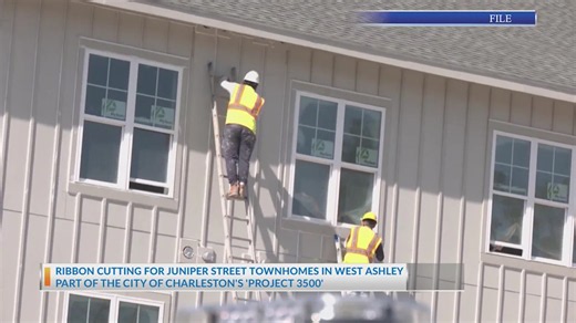 Charleston to cut ribbon on new affordable town homes