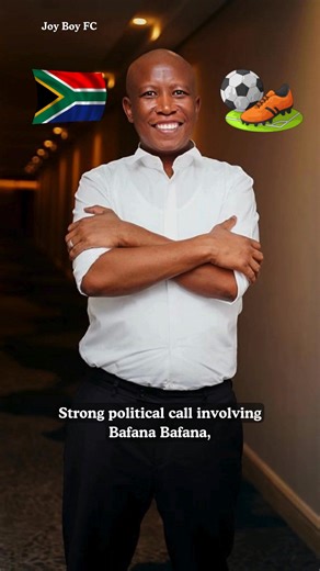 🚨🗣️ A bold call sparks debate. EFF President Julius Malema has called on SAFA to withdraw Bafana Bafana from the World Cup in the USA, urging a full boycott. Do you agree with his stance, or should football remain separate from politics? 🤔⚽ #BafanaBafana #WorldCup #SAFootball #JuliusMalema #FootballDebate #SAFA #AfricanFootball | Rabotlhoko Tlhabane