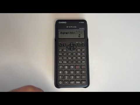 How to Obtain a Random Number with Your Scientific Calculator | Casio fx-82 MS