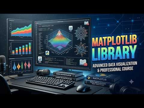 Matplotlib Tutorial for Beginners 2026 | Line Plot, Bar Chart, Pie Chart & More