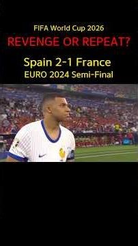 REVENGE OR REPEAT? (복수냐, 재판이냐?) Spain vs France #spain #france #shorts