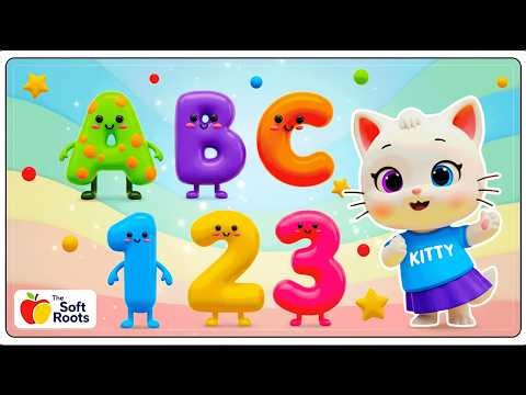 Preschool Learning activities for 3 year olds at home | Learn ABC Phonics Shapes Numbers Colors 🌈