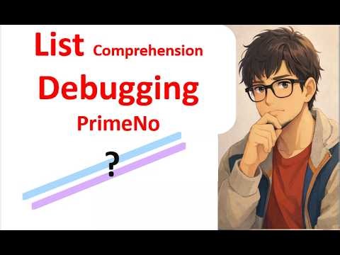 Use list comprehension and print prime no and list of prime no || range of prime no using python