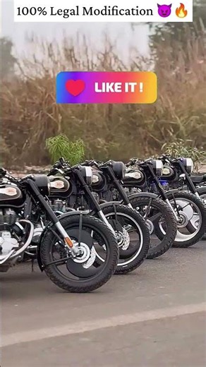 Bullet 350 Ke 3 Legal Modifications 😈🏍️ #shorts