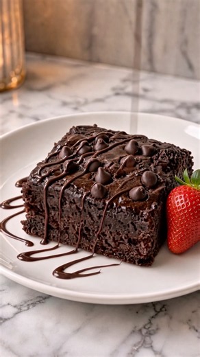 Flourless Peanut Butter Brownies! 🤎