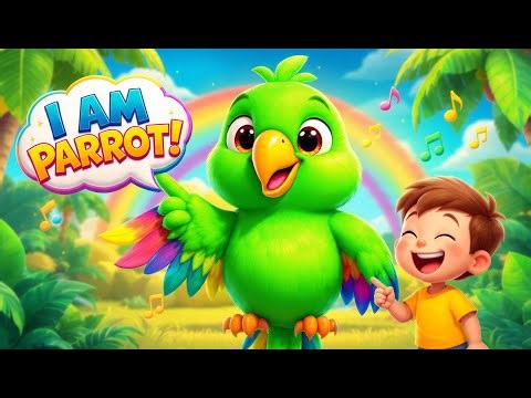 I’m a Parrot, I’m a Parrot Kids Channel english Rhyme
