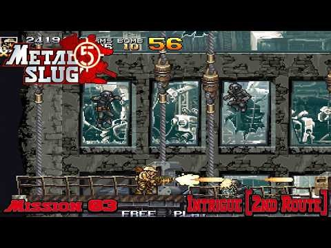 Intrigue [2nd Route] - Mission 03 - Metal Slug 5 - Gameplay Walkthrough