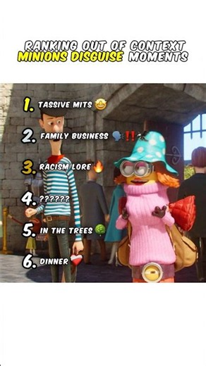 Ranking Minions Disguise Moments 😭