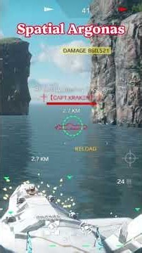 PAN SPATIAL ARGONAS! ⚓🔥 IS THIS WARSHIP A HIDDEN BEAST? | Modern Warships #Shorts