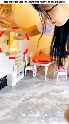 The girl took on a challenge to stay in a small room for 24 hours 😱💒💤