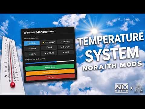 Temperature System I FiveM Script [ESX & QB-Core & QBox]