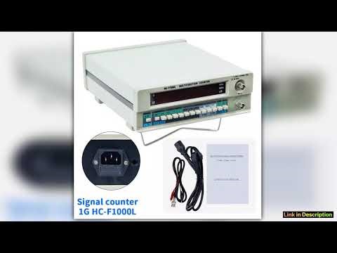 HCF1000L Frequency Meter 1G Frequency Crystal Oscillator Signal Counter Test 8bit LED Display Premi