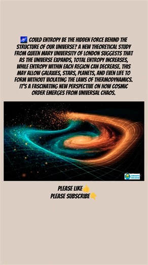 Entropy Shapes Our Universe! #Space #Universe