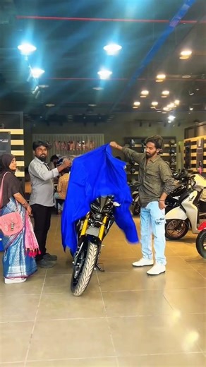 🎉 New Yamaha MT Taking Delivery Dream Bike 🔥| #shorts #ytshorts #subscribe #youtubeshorts #trending