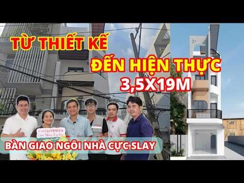 Ngôi Nhà 3 Tầng + Tum 3,5m x 19m Cực Slay Tại Gò Vấp | Xây Dựng Nhà Phố