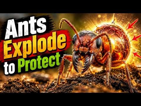 Why Do Some Ants Explode to Protect Their Colonies? 🐜💣
