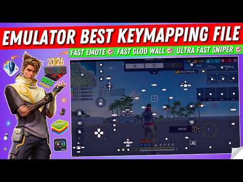 Bluestacks / MSi App Player Best Key Mapping File Free Fire | 2026 PC Best Keymapping For Free Fire
