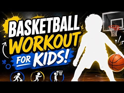 Basketball workout for kids | Home dribbling exercises for kids