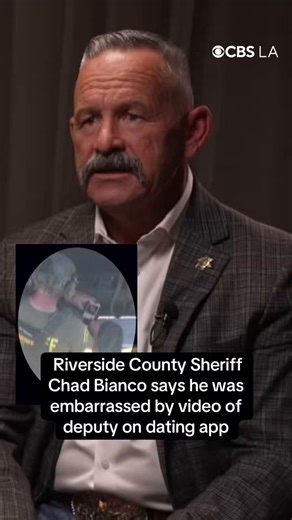 Riverside County Sheriff speaks out after footage showed a SWAT deputy using a dating app during an active standoff with an armed suspect(via CBS LA)