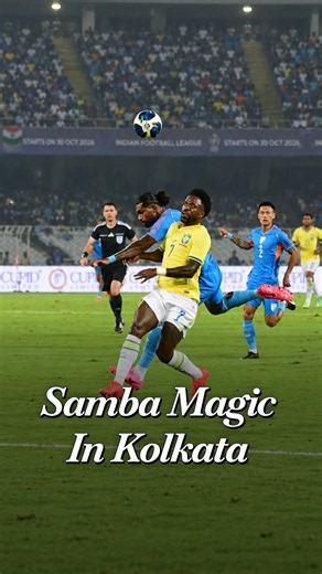 Bazil Outclass India 4-0 In Kolkata Showdown