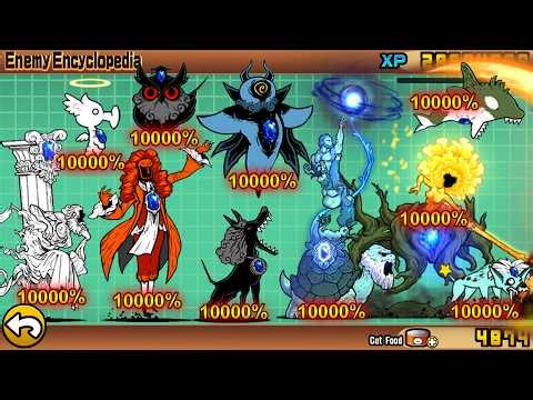 The Battle Cats - Enemies at 10000% (Part 34) Bosses Sage!