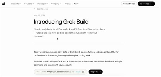 This week, I used Grok Build to make a personal website and also to build a 3D space chess game. Where you can actually play against AI. It's TONS of fun! What should I make next?You can see the projects here:
