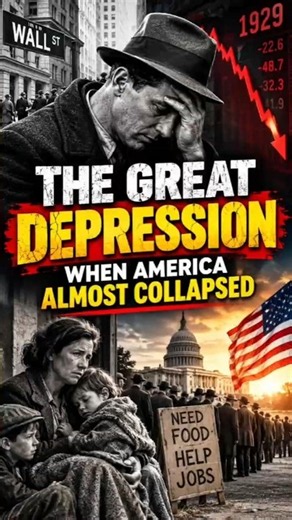 The Great Depression: When America Almost Collapsed 🇺🇸 | The Untold Story
