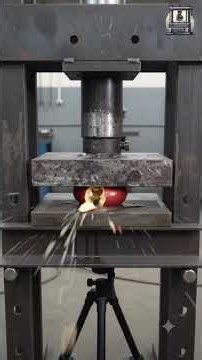 Hydraulic press crushing apple🍎 Satisfying Cutting & Crushing!!