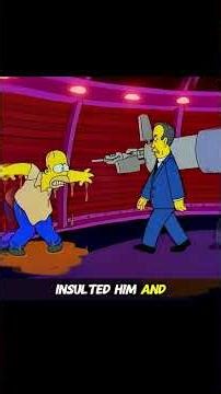 Homer discovers the aliens' evil plan #anime #animerecap #TheSimpsons