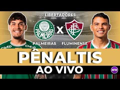AO VIVO 🔴 PALMEIRAS X FLUMINENSE AO VIVO COM IMAGENS DO ESTÚDIO | LIBERTADORES | PALMEIRAS AO VIVO
