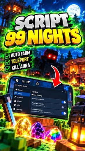 99 Nights in the Forest Script NO KEY (2026) Roblox EASY GUIDE