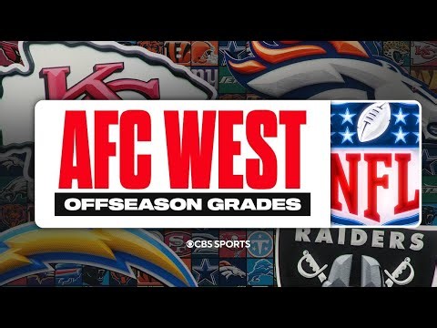 Offseason grades for EVERY AFC West team ✅