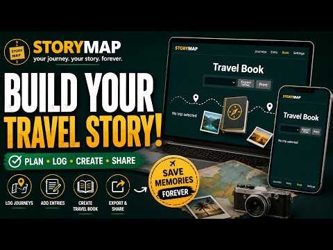 StoryMap Mini Project Demo | HTML CSS JavaScript Source Code & Synopsis