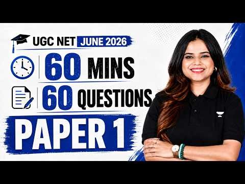 UGC NET Paper 1 Mock Test | 60 Questions Speed Practice | Most Expected PYQ 2026 | Toshiba Mam