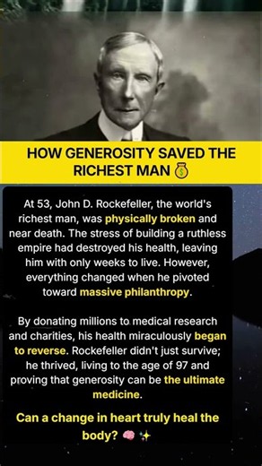 The Miracle of Rockefeller's Radical Generosity
